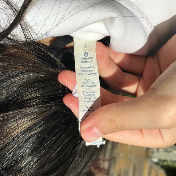 Lululemon Reflective Insulated White Running Vest - Picture 5 of 5